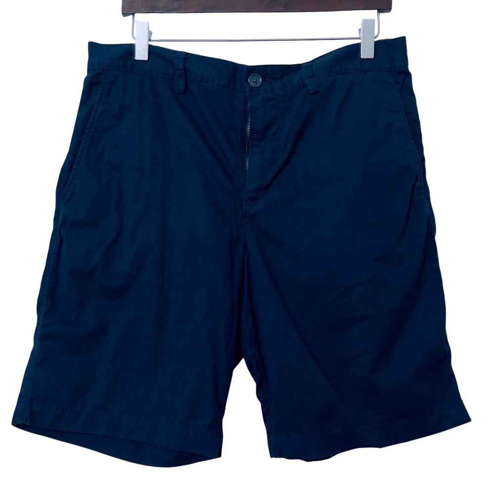 Original Penguin Chino Shorts 34 Navy Blue Preppy Classic Summer Minimalist Golf